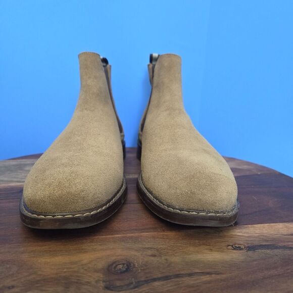 Crown Vintage Glory 2 Chelsea Boot Suede Taupe/Camel Men's 10 - Picture 6 of 11